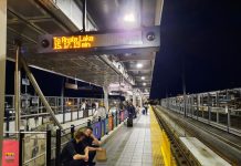 Sound Transit Delays Rollout of Real-Time Arrival System for Trains A dark light rail platform at SeaTac Airport during a service disruption.