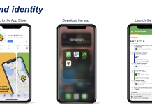 Sound Transit To Launch Digital Assistant and Accessible Wayfinding Tools Late This Fall Front views of smartphones showing the new digital wayfinding assistant app tool.