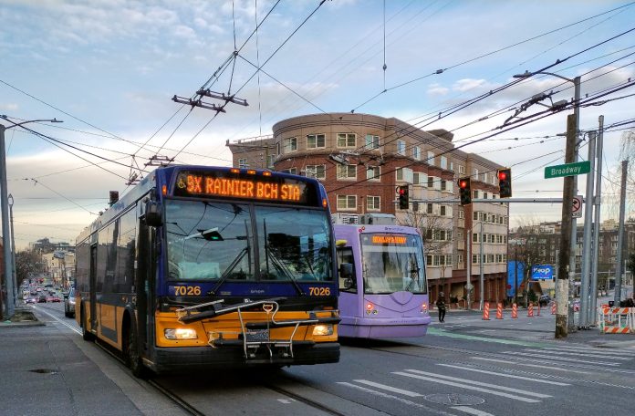 Bus and streetcar