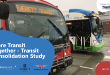 Everett Transit Still Studying Merger, Outlines Service Growth Strategy