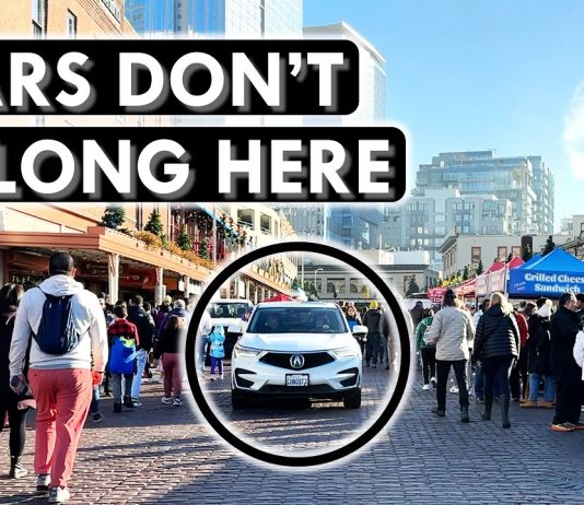 Sunday Video: Allowing Cars In Our Most Walkable Places Is Bonkers