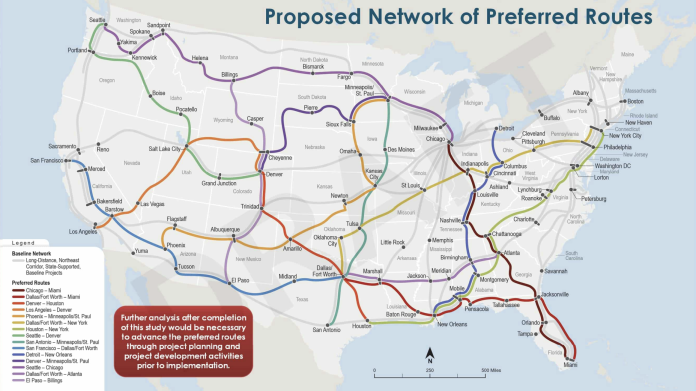 El plan de expansión de larga distancia de Amtrak incluye dos nuevas rutas del Noroeste del Pacífico