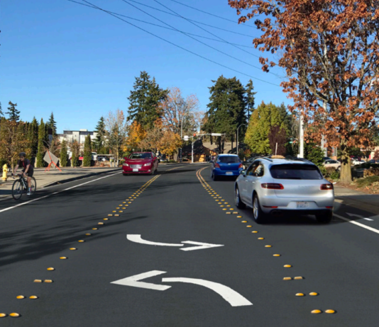 Bellevue Hits the Brakes on Bike Bellevue Corridor Upgrades