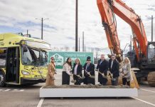 Metro Breaks Ground on New Electric Bus Base in Tukwila