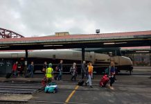 Op-Ed: Washington Needs Bigger Amtrak Cascades Upgrades on a Faster Timeline Passengers deboarding an Amtrak train at Portland's Union Station.