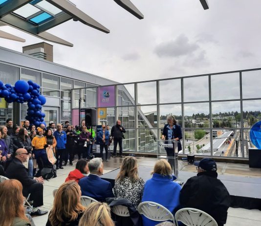 Riders Swarm East Link Light Rail on Opening Weekend