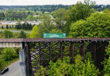 Construction Starts on Wilburton Trestle, a Centerpiece of the Eastrail