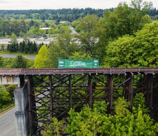 Construction Starts on Wilburton Trestle, a Centerpiece of the Eastrail