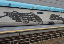 An Urbanist Guide to Things To Do in Bellevue’s BelRed The spring district light rail station with public art