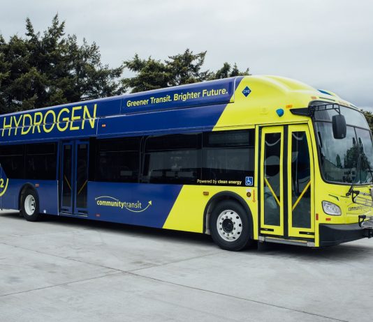 Community Transit Rolls Out Region’s First Hydrogen-Fueled Bus