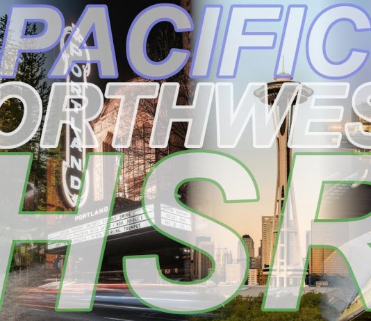 Sunday Video: A Realistic Cascadia High-Speed Rail Line