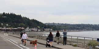 Seattle Transforms Alki Point Street with Added Walking and Rolling Space