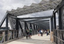 Eastrail’s NE 8th Street Bridge Opens in Bellevue’s Wilburton Neighborhood