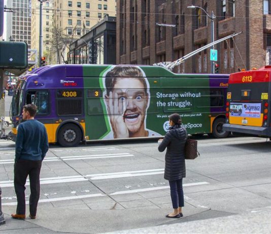 Op-Ed: Ban Bus Wraps and Spare Riders the Barrage of Advertisements