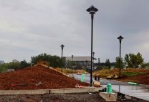 First Look at Montlake’s Highway Lid and Pedestrian Bridge, Opening This Fall