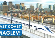 Sunday Video: A DC to Boston Maglev Train Would Be Awesome