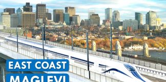 Sunday Video: A DC to Boston Maglev Train Would Be Awesome