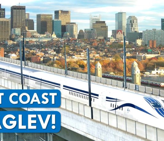 Sunday Video: A DC to Boston Maglev Train Would Be Awesome
