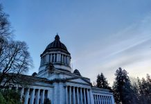 State Senate Taps Bateman for Housing Chair in Major Committee Shakeup Washington State Capitol dome at dusk