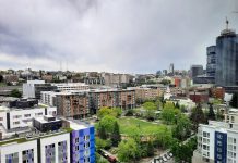Homebuilders Warn Seattle’s Planned MFTE Changes Threaten to Kill Affordability Program A view of the eastern half of South Lake Union with Capitol Hill and First Hill apartment towers in the background.
