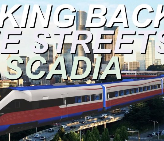 Sunday Video: Replacing I-5 Lanes with Cascadia High Speed Rail