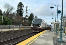 Op-Ed: Legislature Should Advance Amtrak Planning in Central and Eastern Washington An Amtrak Cascades train pulls out of Mukilteo Station.