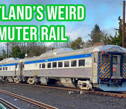 Sunday Video: Portland’s ‘Weird’ Westside Express Commuter Rail Line