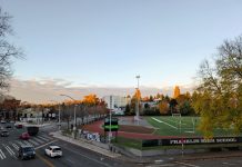 Harrell Quietly Pushing Police in Schools, with Possible Levy Funding Infusion The view from the Mount Baker pedestrian bridge with the Franklin football field at the corner of MLK Way and Rainier Avenue.
