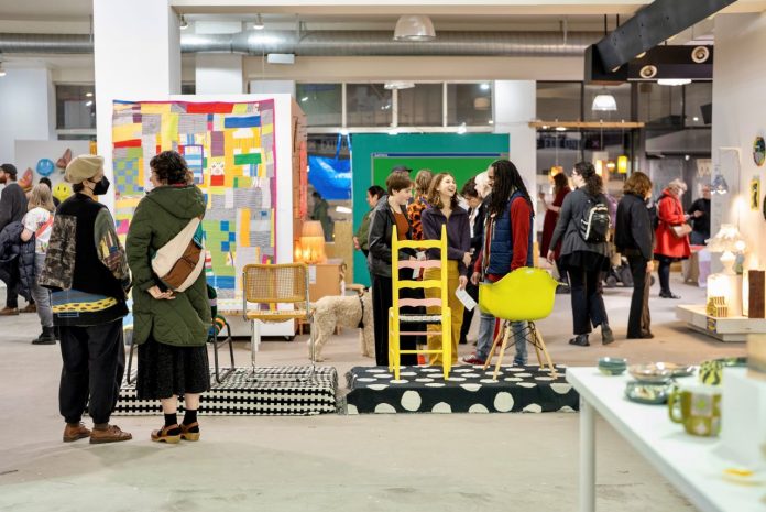 Guests enjoy STOR exhibit at Base Camp 2 - Credit_ Tatyana Monzon 1280
