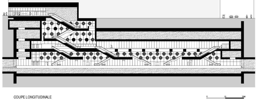 Pont Cardinet Station Side View