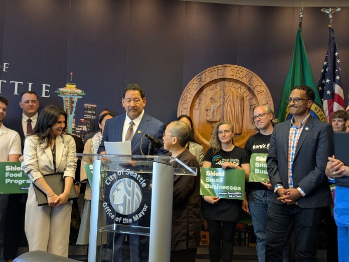 Seattle Shield Initiative Presser with Rinck and Harrell by Sundberg 20250625