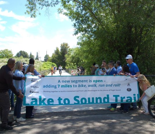 New Segment of Lake-to-Sound Trail Opens in South King County