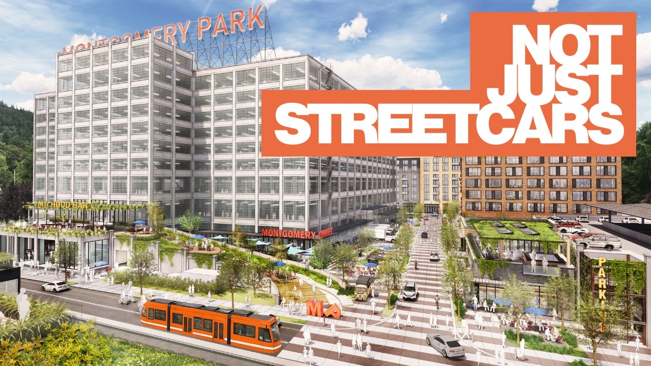 Sunday Video: Portland's Streetcar Extension Hopes to Transform Montgomery Park