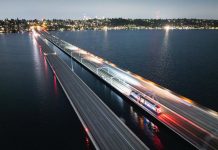 Powered Link Train Crosses I-90 for First Time in Pivotal Test