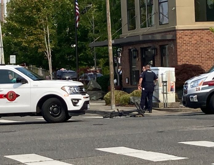 Bremerton bike-involved car crash by Travis Merrigan 1280