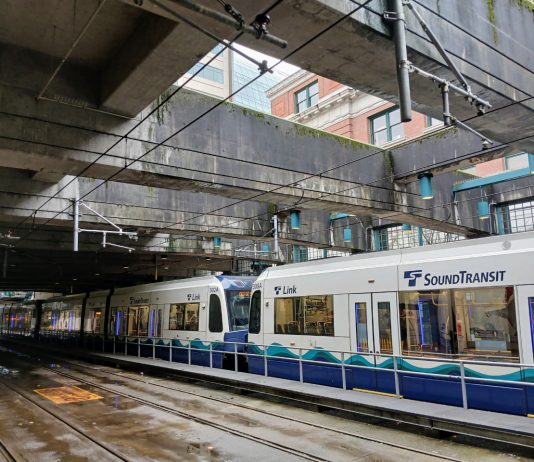 Sound Transit Board Sets Aside Idea of Skipping Second Downtown Tunnel A recessed station open to the air through concrete supports