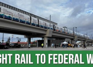 Sunday Video: Opening Day of the Federal Way Light Rail Extension