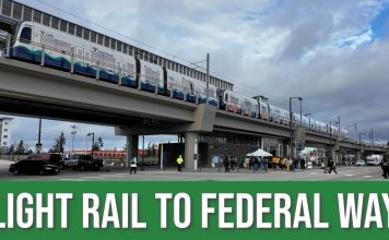 Sunday Video: Opening Day of the Federal Way Light Rail Extension