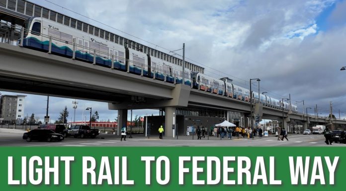 Sunday Video: Opening Day of the Federal Way Light Rail Extension