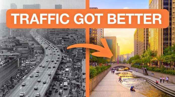 Sunday Video: Seoul Removed Highway, Restored River, and Traffic Got Better